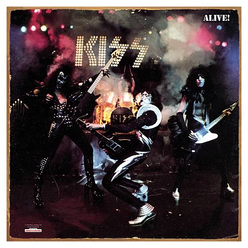 KISS Alive Heavy Gauge Metal Sign