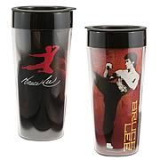 Bruce Lee Plastic Travel Mug