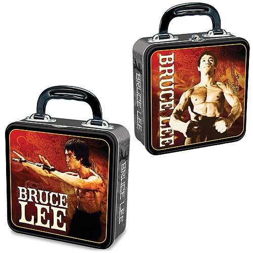 Bruce Lee Square Tin Tote