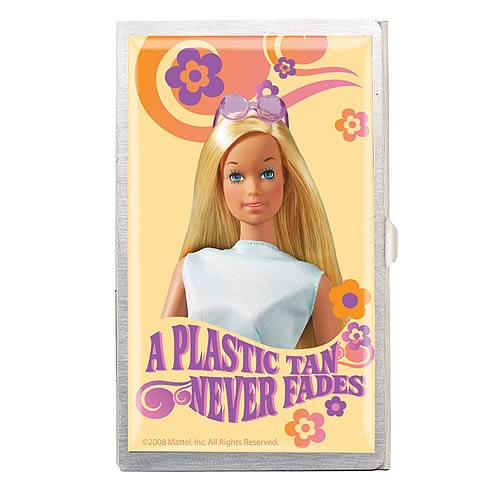 Barbie Metal Business Card Holder