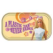 Barbie Plastic Tan Mini Tin Sign
