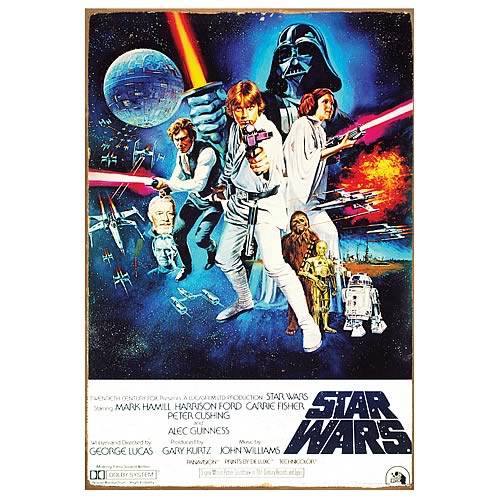 Star Wars Heavy Gauge Metal Sign