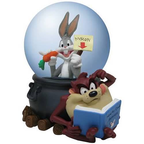 Looney Tunes Bugs Bunny and Taz Water Globe