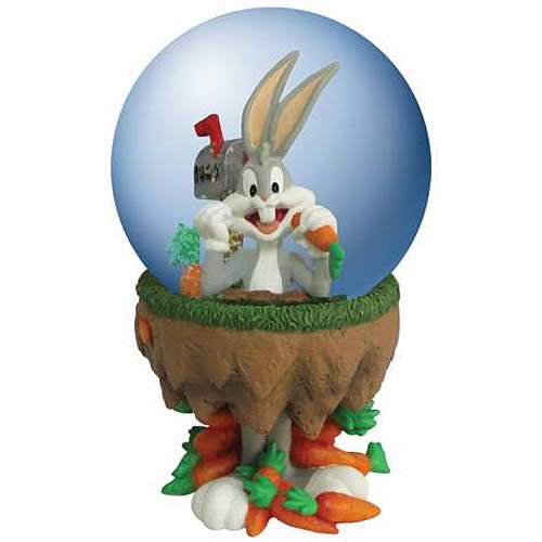 Looney Tunes Bugs Bunny Carrots Water Globe