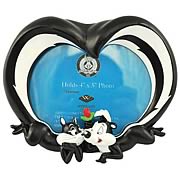 Looney Tunes Pepe Le Pew and Penelope Tails Picture Frame
