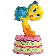 Looney Tunes Tweety Happy Birthday Musical Statue