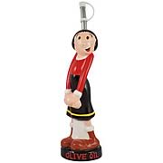 Popeye Olive Oyl Olive Oil Bottle