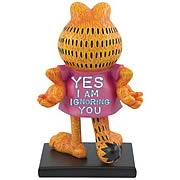 Garfield Yes I Am Ignoring You Statue