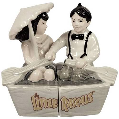 Little Rascals Alfalfa & Darla Boat Salt & Pepper Shaker Set