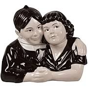 Little Rascals Alfalfa and Darla Cookie Jar