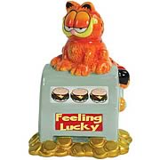Garfield Feeling Lucky Ceramic Bank