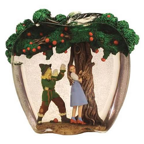 Wizard of Oz Dorothy and Scarecrow Apple Tree Statue