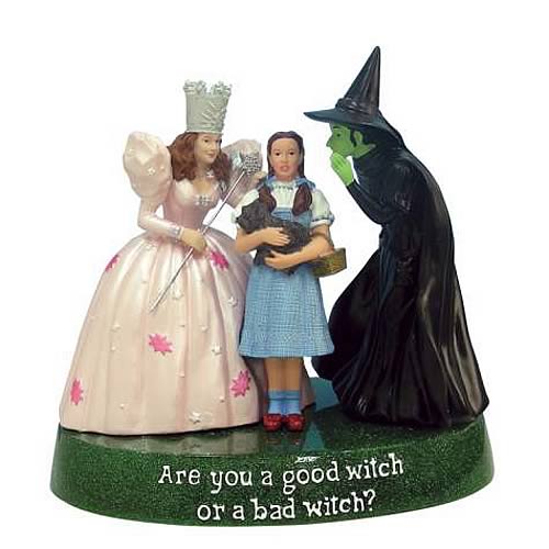 Wizard of Oz Good Witch or Bad Witch Statue