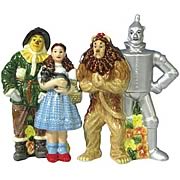 Wizard of Oz Four Friends Salt and Pepper Shaker Set