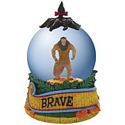 Wizard of Oz Cowardly Lion Brave Water Globe