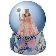 Wizard of Oz Glinda Butterflies Water Globe