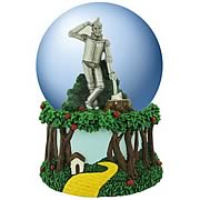 Wizard of Oz Tin Man Musical Water Globe