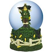 Wizard of Oz Scarecrow Musical Water Globe