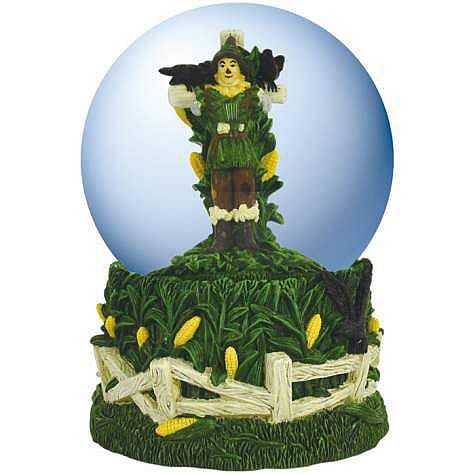 Wizard of Oz Scarecrow Musical Water Globe
