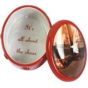 Wizard of Oz Ruby Slippers Trinket Box