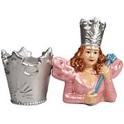 Wizard of Oz Glinda and Crown Salt and Pepper Shaker Set