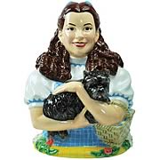 Wizard of Oz Dorothy and Toto Cookie Jar