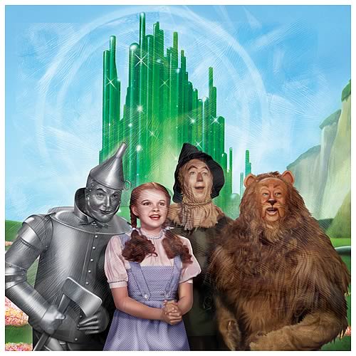 Wizard of Oz Four Friends Canvas Art