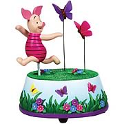 Winnie the Pooh Piglet Chase Animated Statue