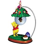 Winnie the Pooh Beehive Pooh and Piglet Mini Water Globe