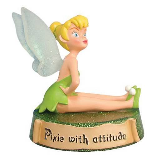 Disney Fairies Tinker Bell Pixie With Attitude Mini Statue
