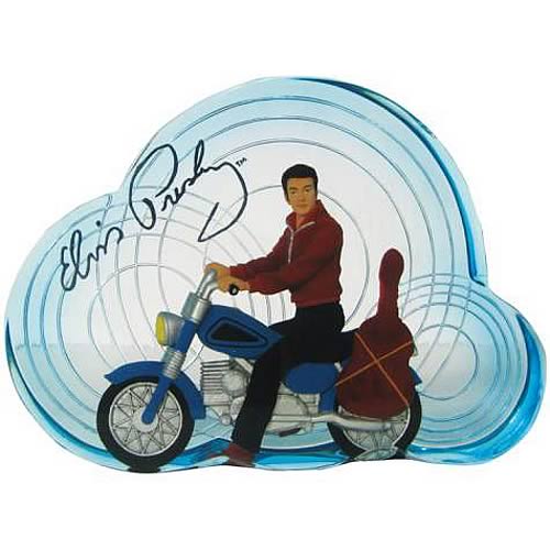Elvis Presley Motorcycle Mini Statue