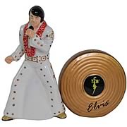 Elvis Presley with Gold Record Salt and Pepper Shaker Set
