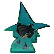 Wizard of Oz Wicked Witch of the West Clear Resin Statue