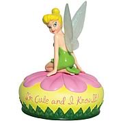 Disney Fairies Tinker Bell I'm Cute Musical Mini Statue