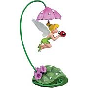 tinkerbell figurine with lady bug