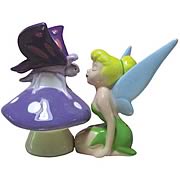 Tinker Bell Tink and Butterfly Salt and Pepper Shaker Set