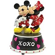 Disney Mickey and Minnie Mouse XOXO Mini Statue