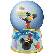 Disney Mickey Mouse Happy Birthday Water Globe