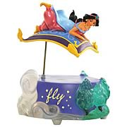 Aladdin Jasmine Fly Animated Musical Mini Statue