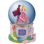 Sleeping Beauty Castle Water Globe