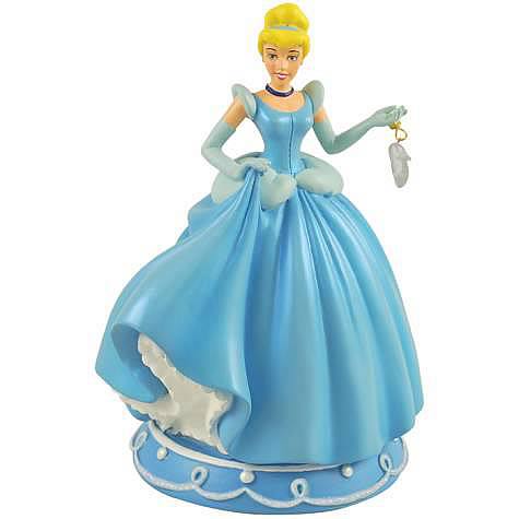 Cinderella with Glass Slipper Statue