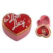 I Love Lucy Heart Trinket Box