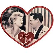 I Love Lucy Lucy and Ricky Ceramic Photo Plaque