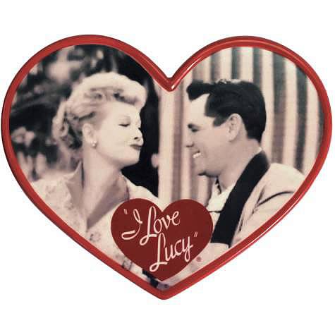 I Love Lucy Lucy and Ricky Ceramic Photo Plaque