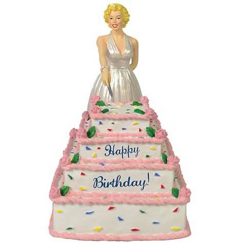 Marilyn Monroe Birthday Cake Statue