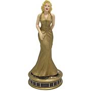 Marilyn Monroe Gold Dress Statue