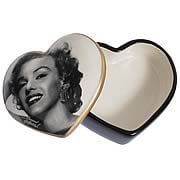 Marilyn Monroe Black and White Trinket Box