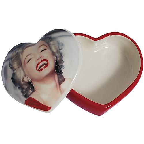 Marilyn Monroe Red Dress Trinket Box