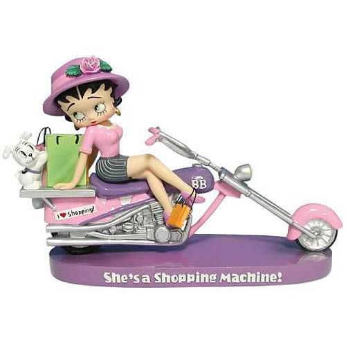 Betty Boop Shopping Machine Mini Statue