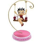 Betty Boop Love Swing Statue